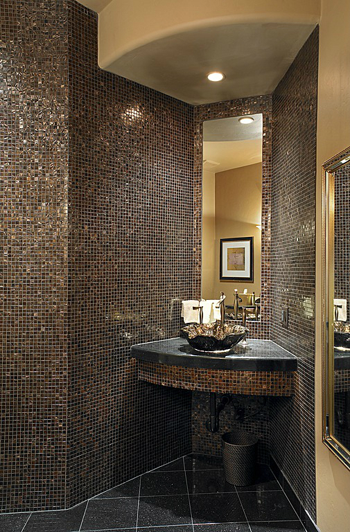 Complete Ideas 31 Black And Gold Bathroom Tiles Ideas And Pictures