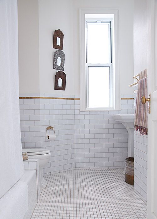 30 white mosaic bathroom floor tile ideas and pictures