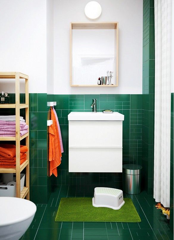 dark green bathroom tile ideas and pictures
