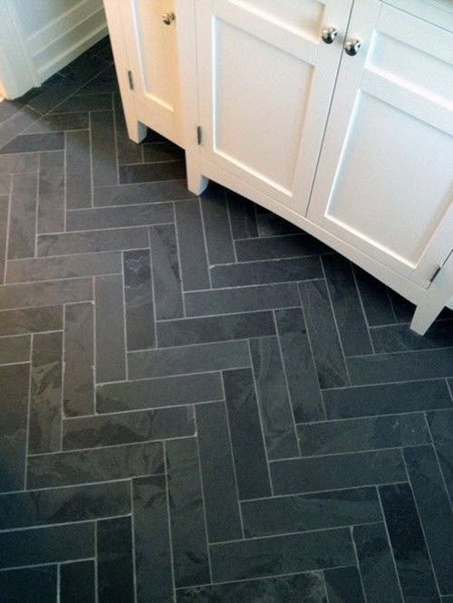 38 gray bathroom floor tile ideas and pictures