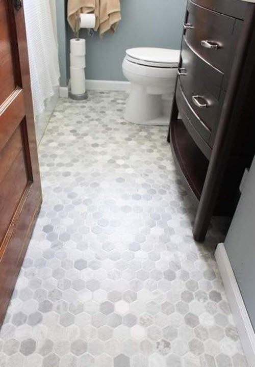 38 gray bathroom floor tile ideas and pictures