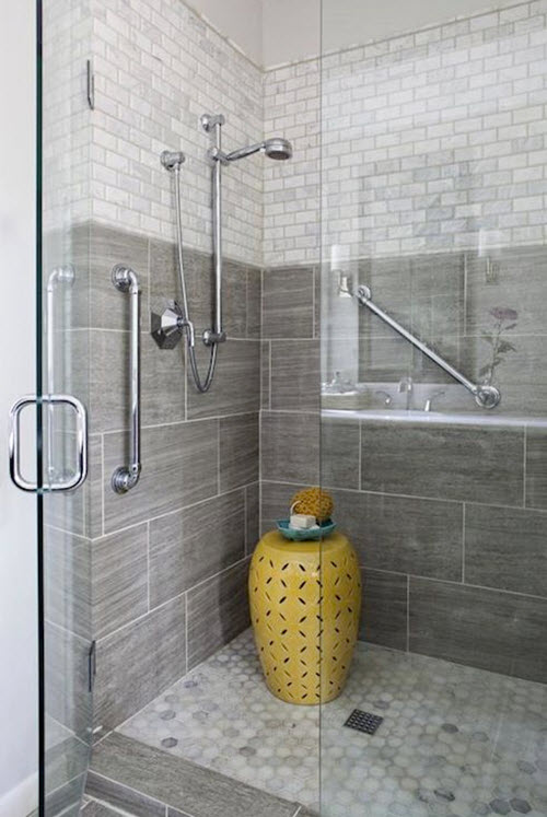 40 gray shower tile ideas and pictures