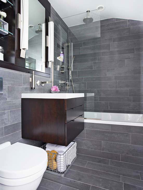 40 gray slate bathroom tile ideas and pictures