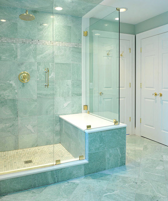 30 green marble bathroom tiles ideas and pictures
