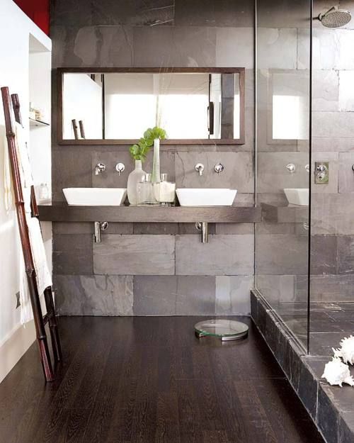 37 grey slate bathroom wall tiles ideas and pictures
