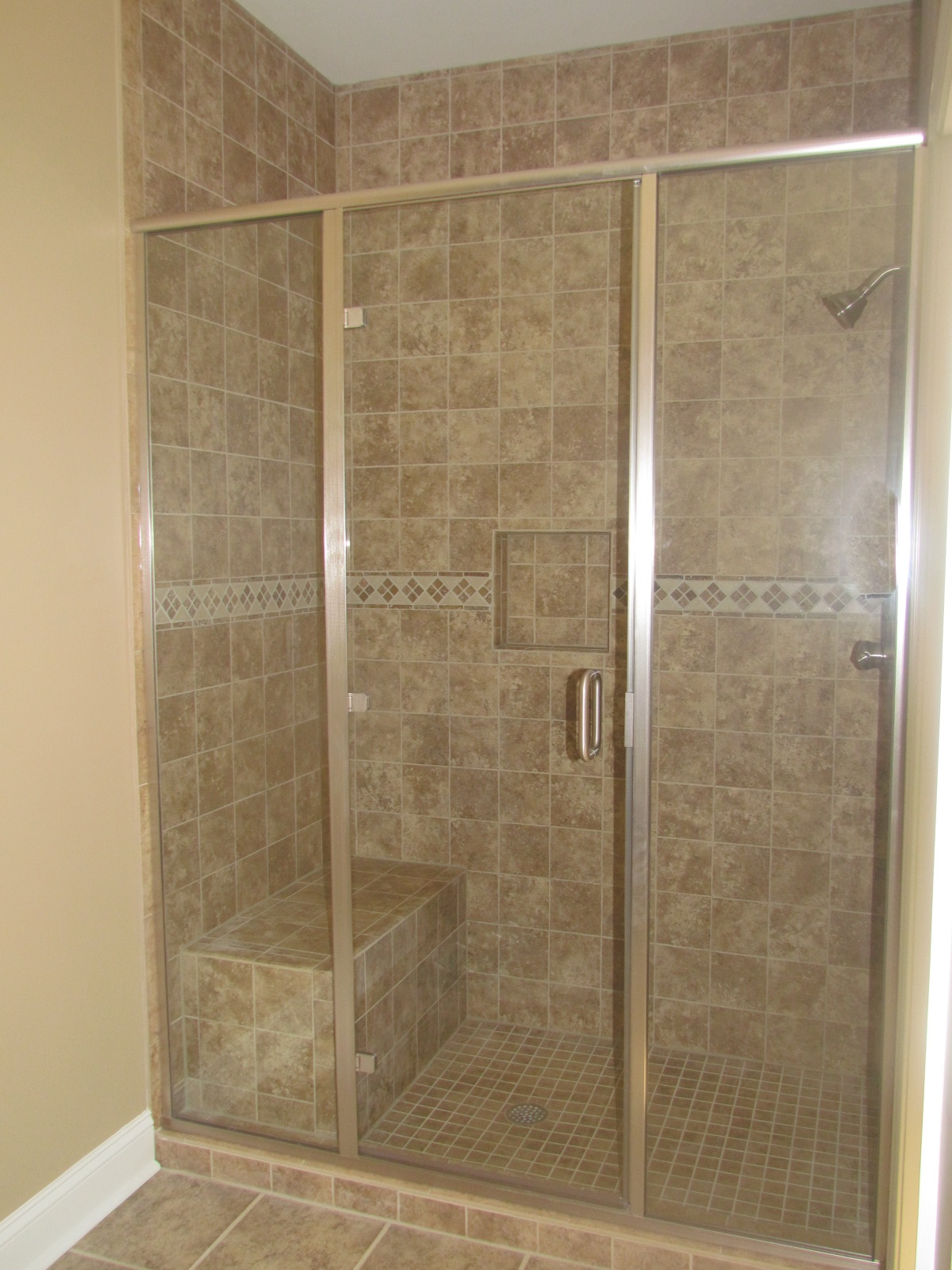 glass for showers
