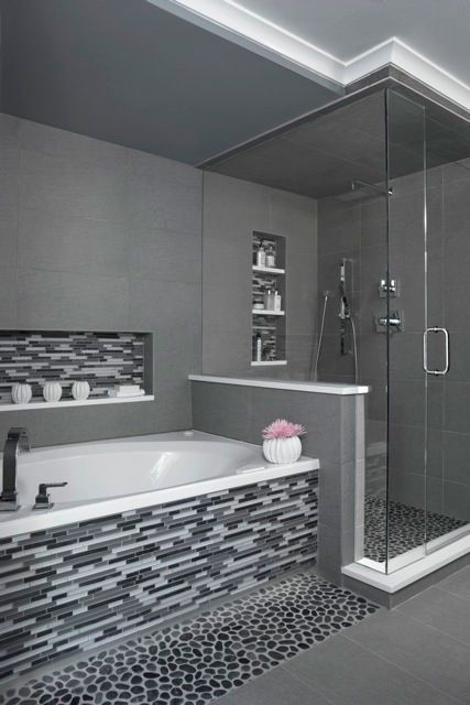 30 grey shower tile ideas and pictures
