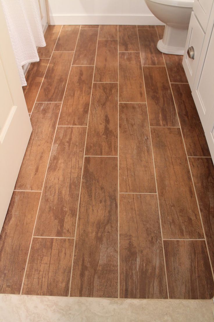 27 interesting ideas and pictures of wooden floor tiles for bathroom