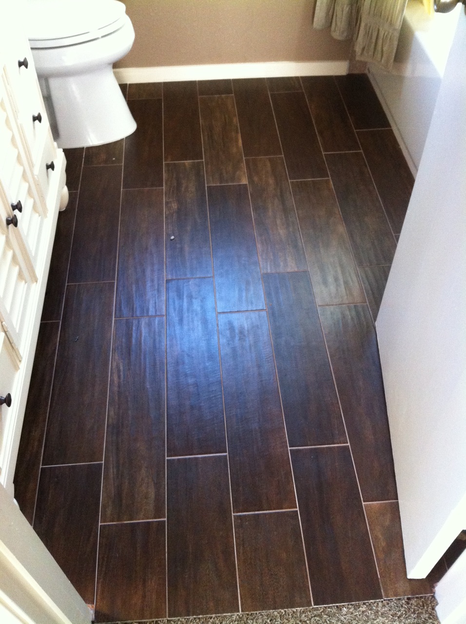 25 pictures and ideas of wood effect bathroom floor tile