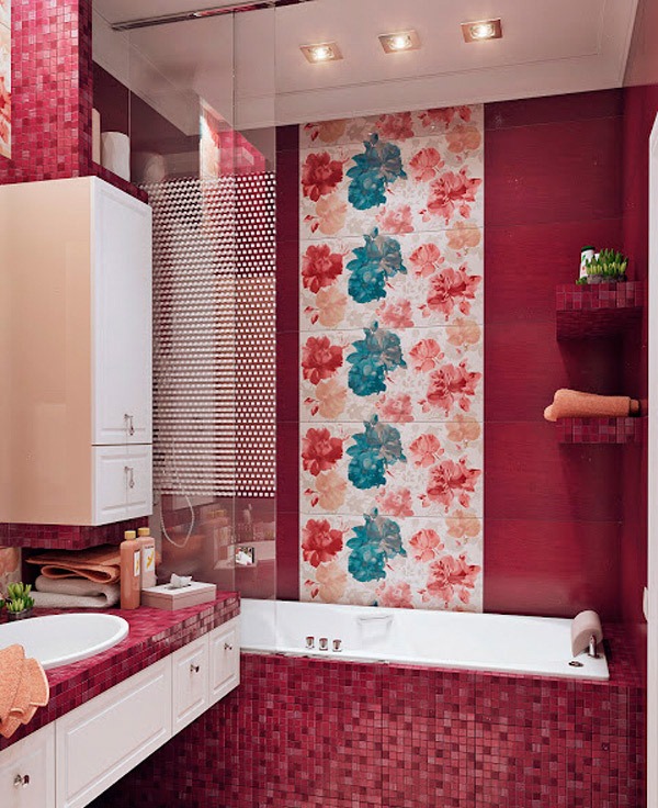 32 Ideas on mosaic tile bathroom design