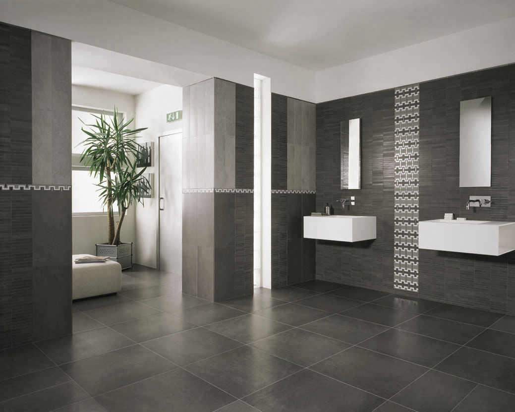 Modern Bathroom Floor Tile Ideas
