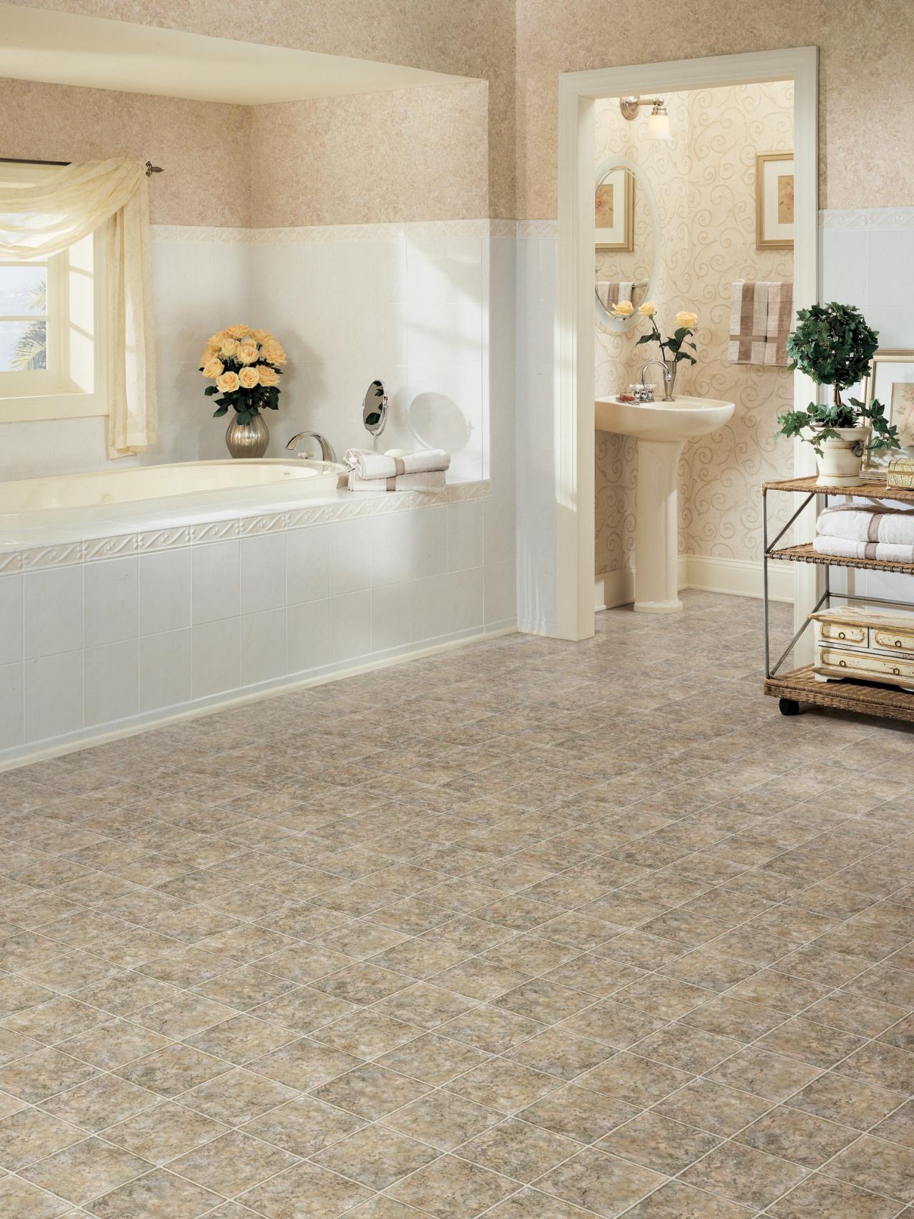 30 stunning pictures and ideas of vinyl flooring bathroom tile effect