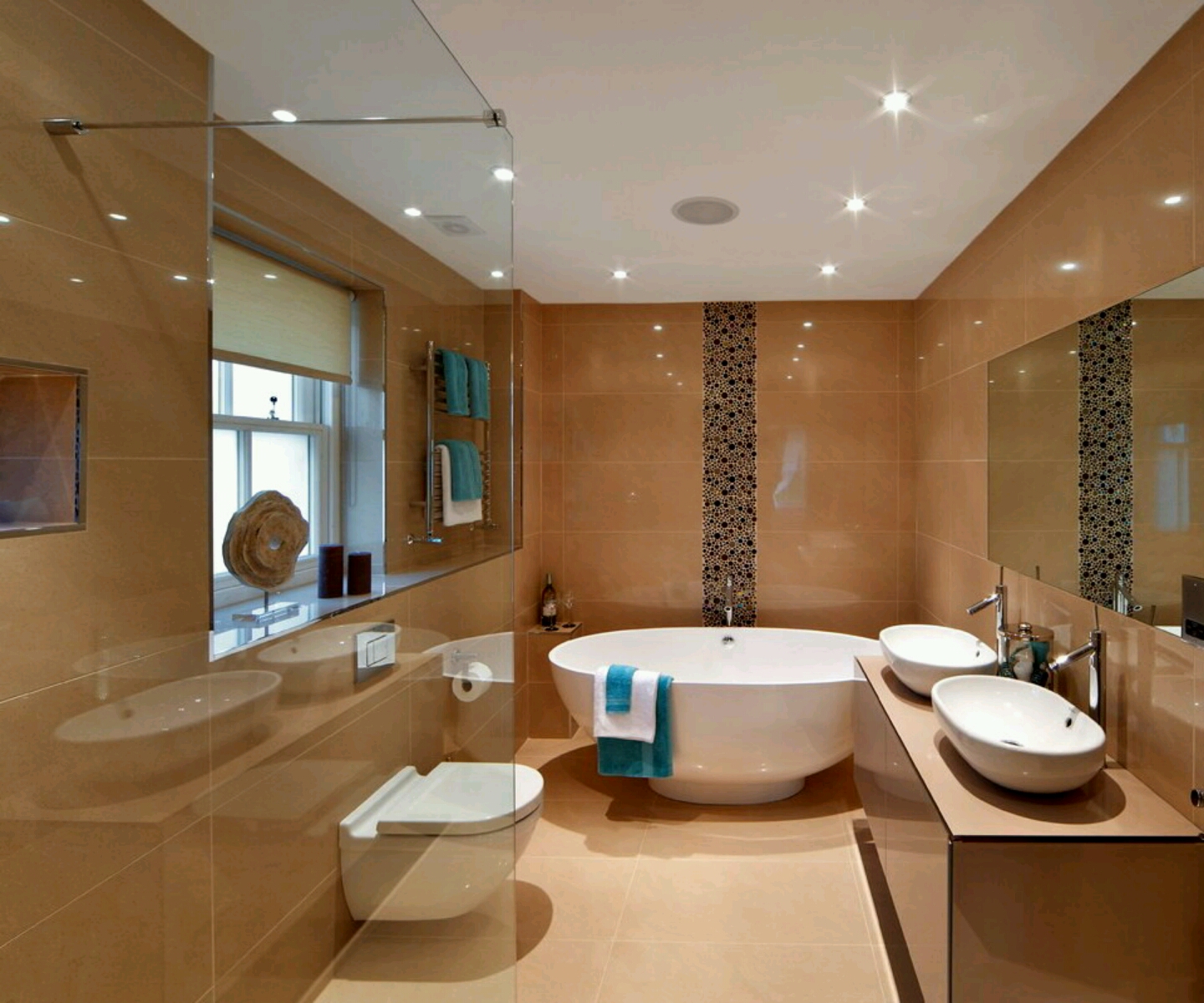 Modern Bathroom Mirrors Wallpaper Hd