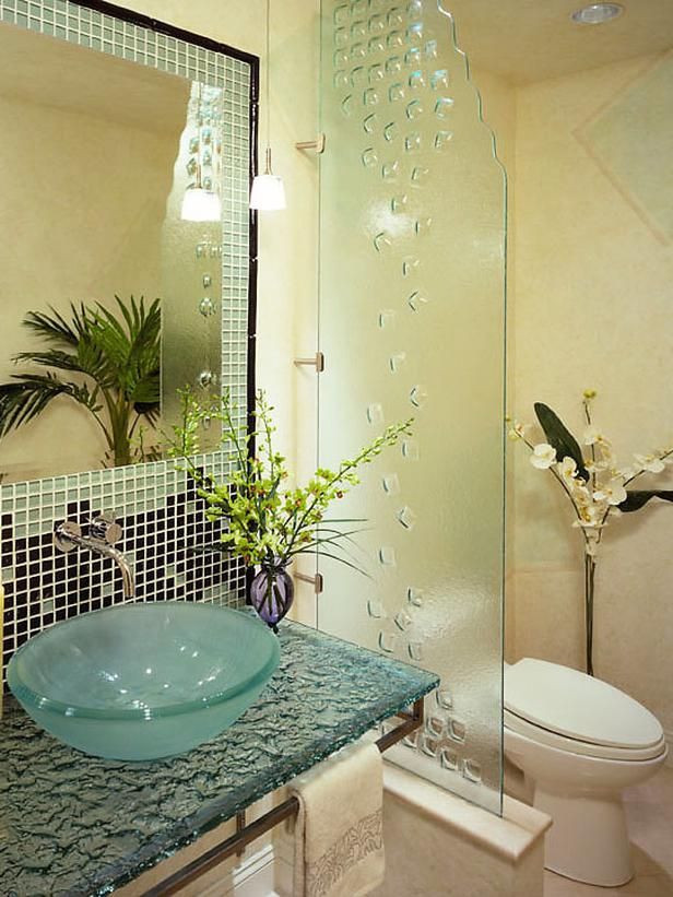 30 Pictures of mosaic tile countertop bathroom