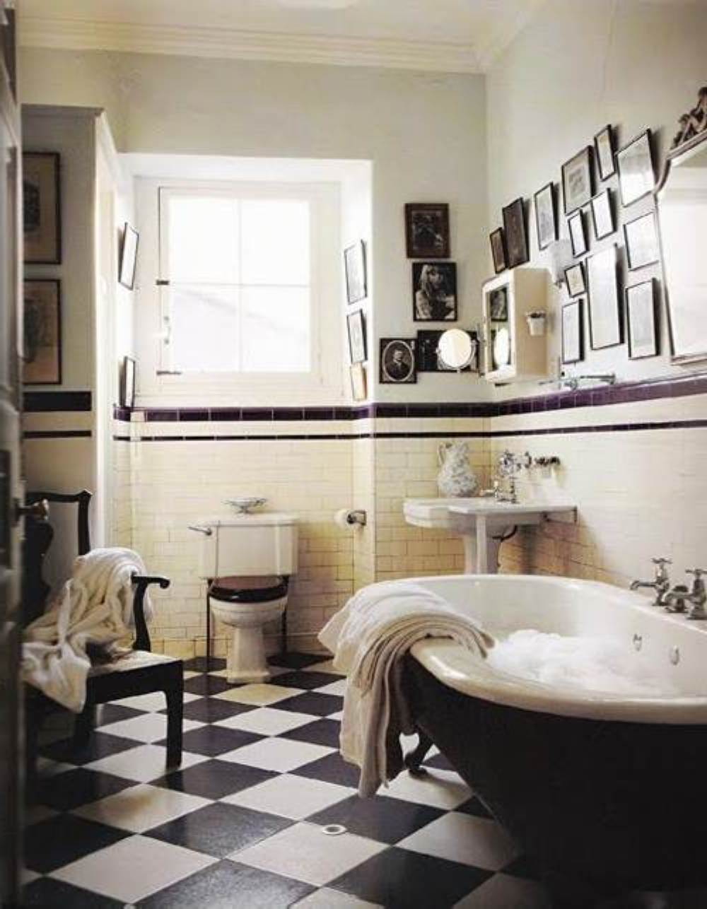 Innovative art deco bathroom tile