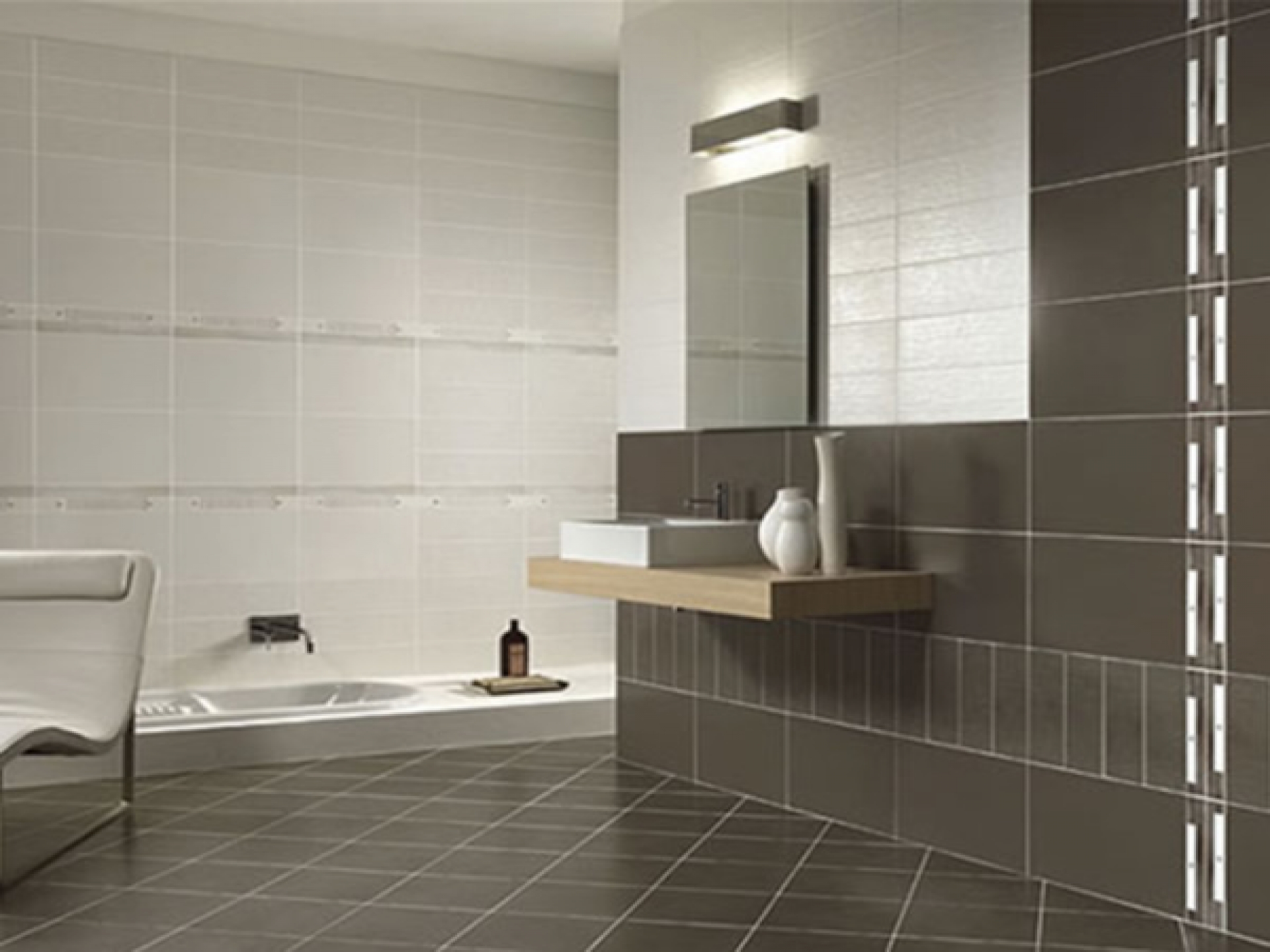 Tile Ideas For Bathroom Vanity