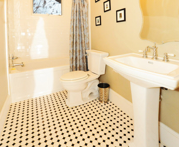 23 black and white octagon bathroom floor tile ideas and 23 black and white octagon bathroom floor tile ideas and