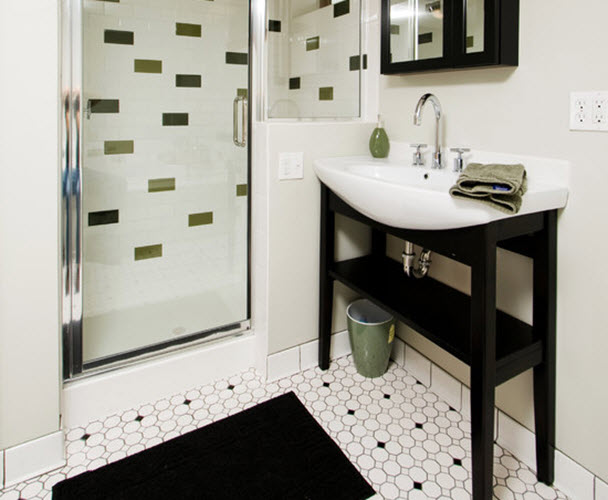 23 black and white octagon bathroom floor tile ideas and 23 black and white octagon bathroom floor tile ideas and