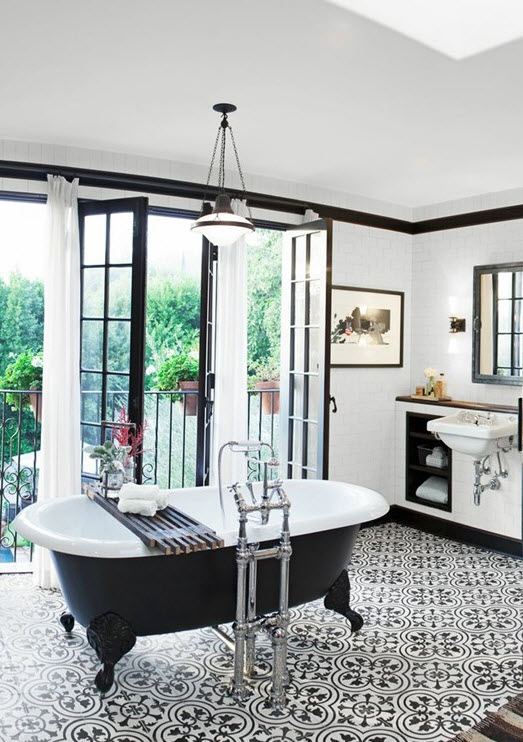 27 black damask bathroom tiles ideas and pictures 2020