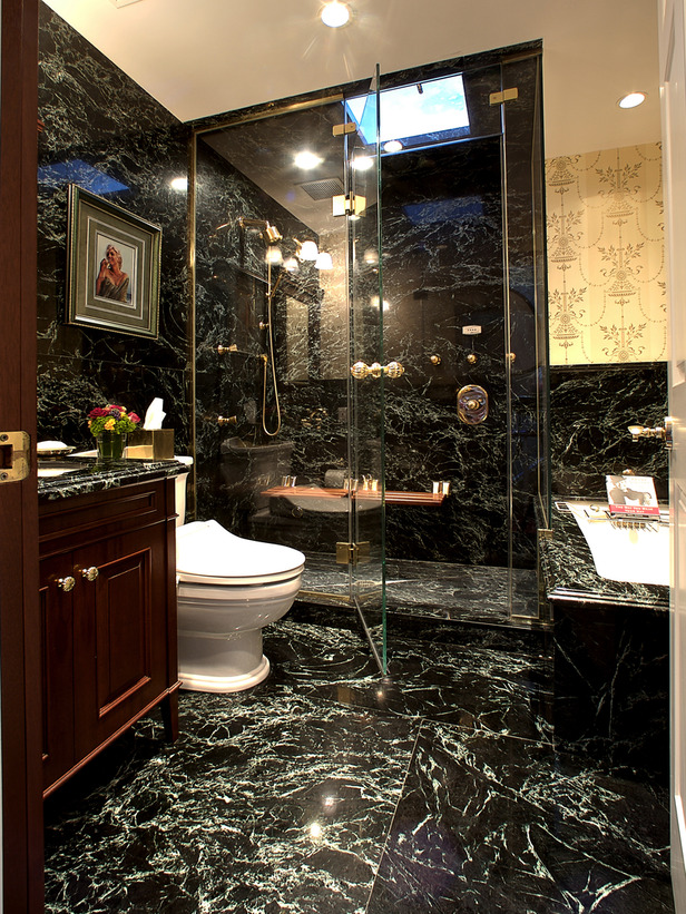 30 black  marble  bathroom  tiles ideas and pictures 2022