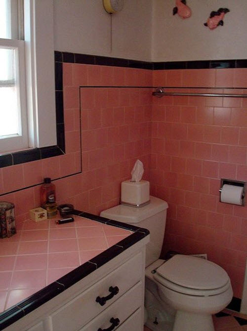 33 pink and black bathroom tile ideas and pictures 2019