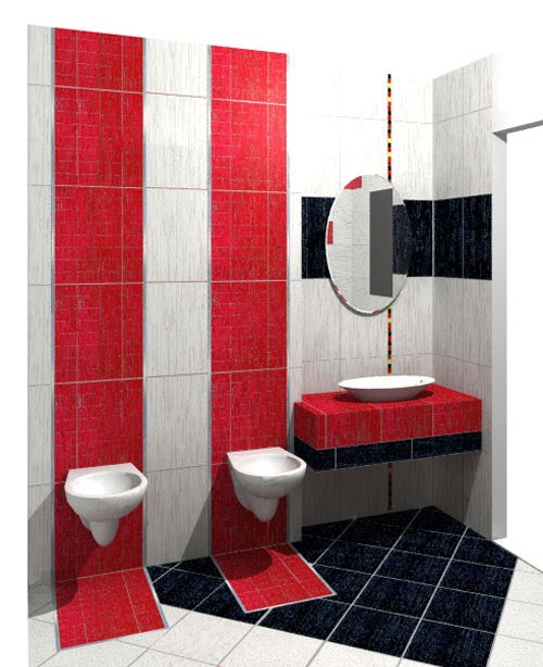 31 red bathroom floor tiles ideas and pictures 2019