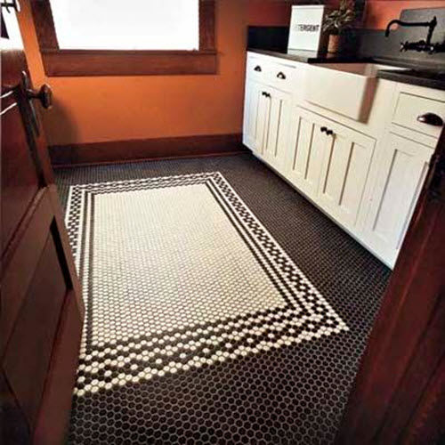 21 victorian black and white bathroom floor tiles ideas ...