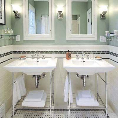 35 vintage black and white bathroom tile ideas and pictures 35 vintage black and white bathroom tile ideas and pictures