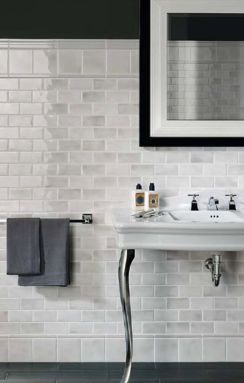 23 white ceramic bathroom tile ideas and pictures 2020