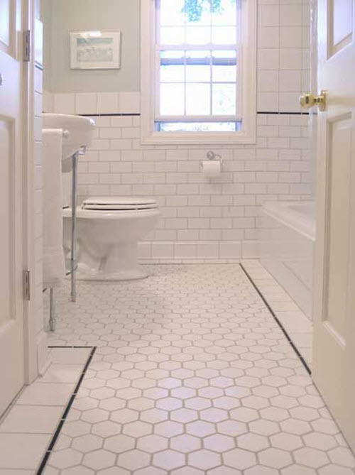 34 white hexagon bathroom floor tile ideas and pictures 2022 34 white hexagon bathroom floor tile ideas and pictures 2022