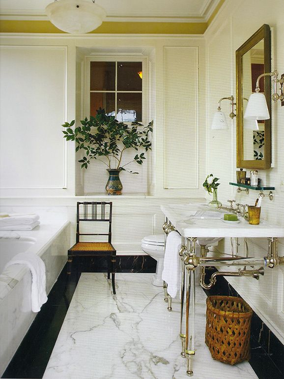 29 white marble bathroom floor tile ideas and pictures 2020