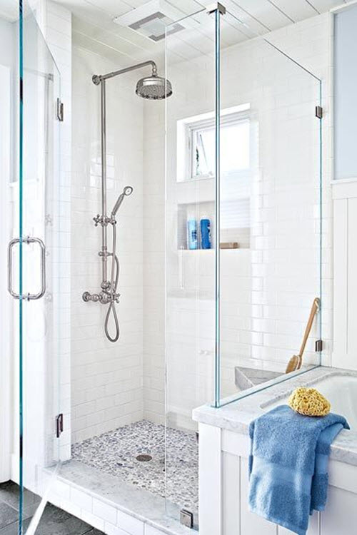 38 white  shower  tile ideas  and pictures 2022