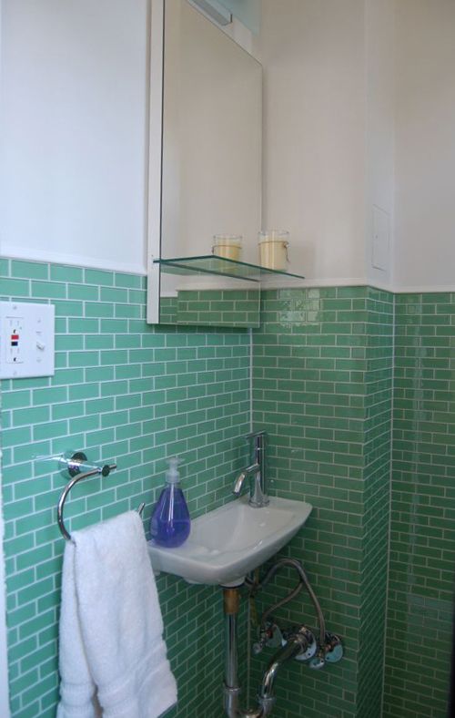 36 1950s green bathroom  tile  ideas  and pictures 