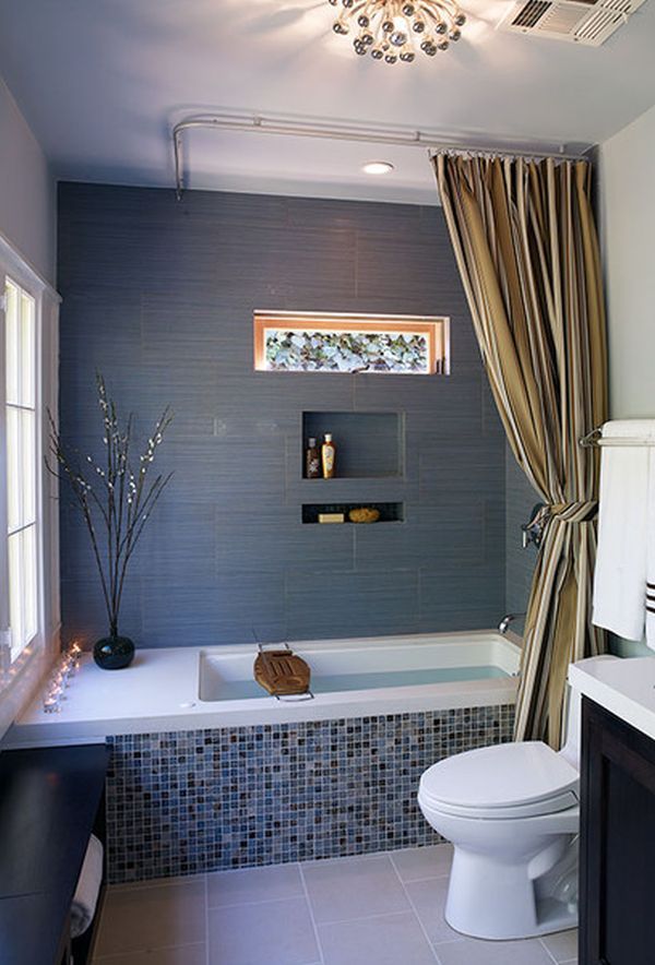 35 blue  gray  bathroom  tile ideas  and pictures 2019