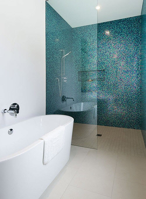 mosaic bathroom tiles