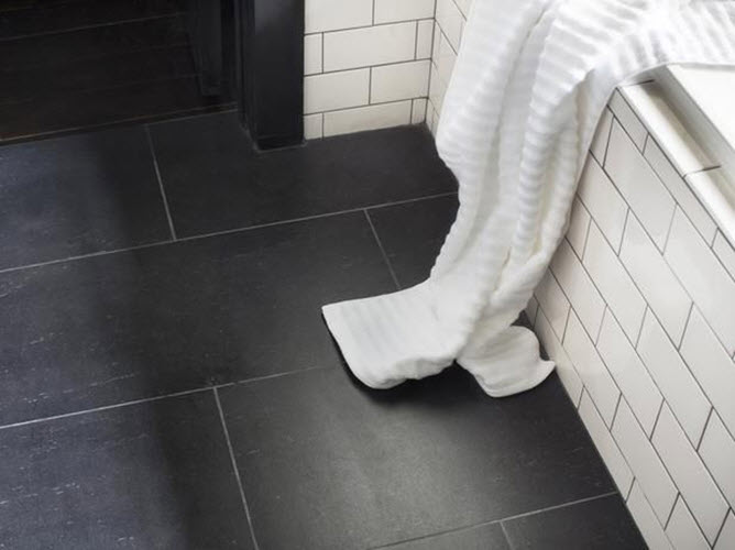 39 Dark Grey Bathroom Floor Tiles Ideas, Charcoal Gray Floor Tile