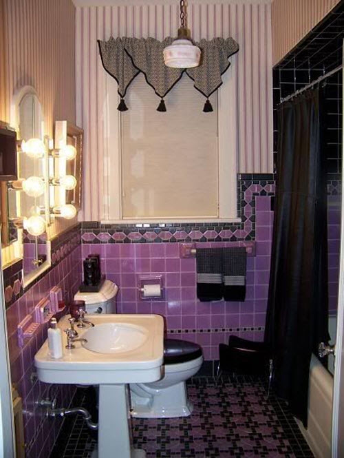 40 purple bathroom tile ideas and pictures 2020