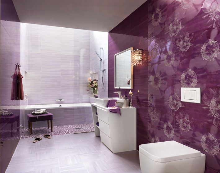 40 purple bathroom tile ideas and pictures 2022