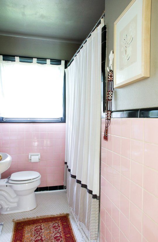 36 Retro Pink Bathroom Tile Ideas And Pictures 2019