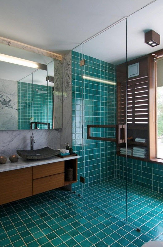 39 blue  green bathroom  tile  ideas  and pictures 2019