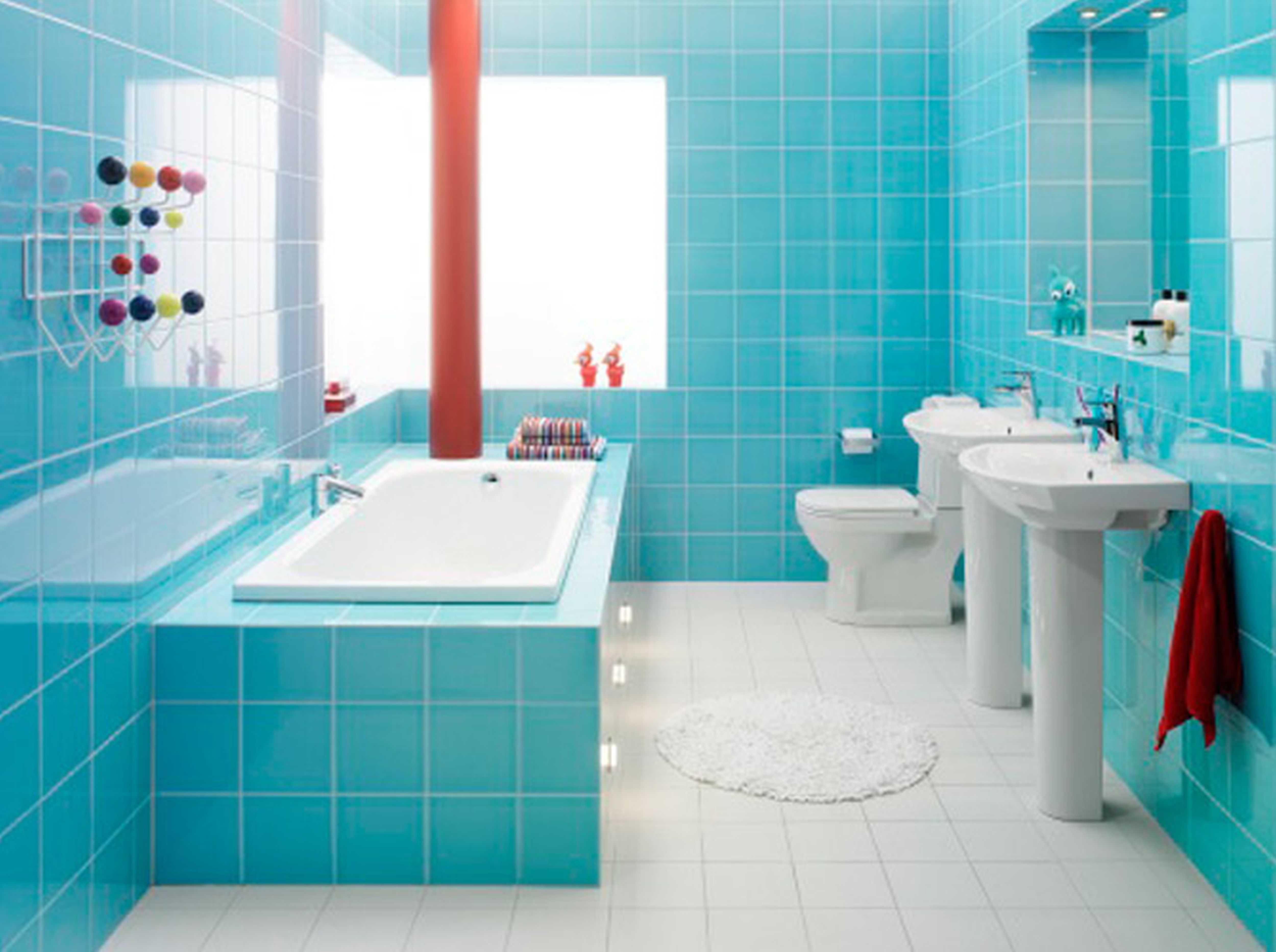 37 small blue bathroom tiles ideas and pictures 2020