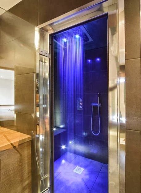35 stunning LED bathroom tile lights ideas