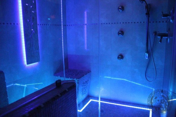 35 stunning LED bathroom tile lights ideas 2022