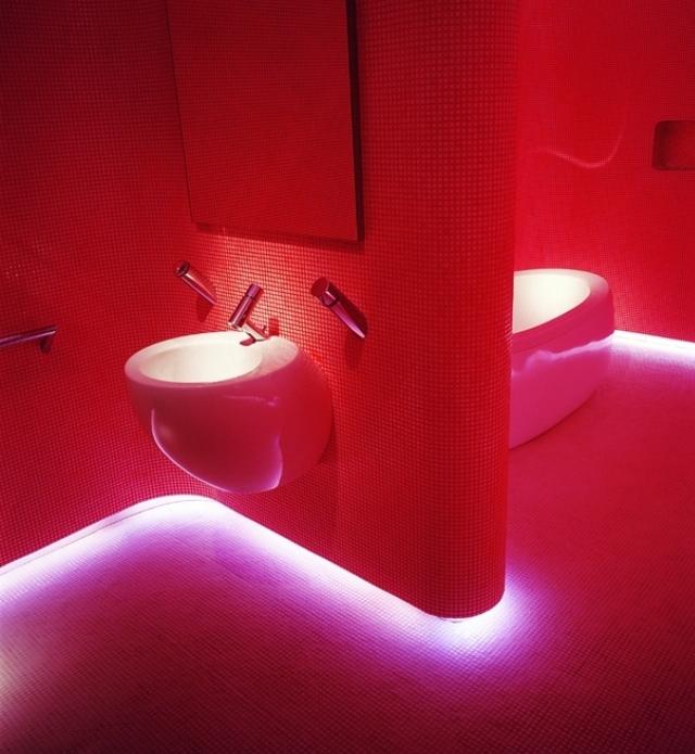 35 stunning LED bathroom tile lights ideas