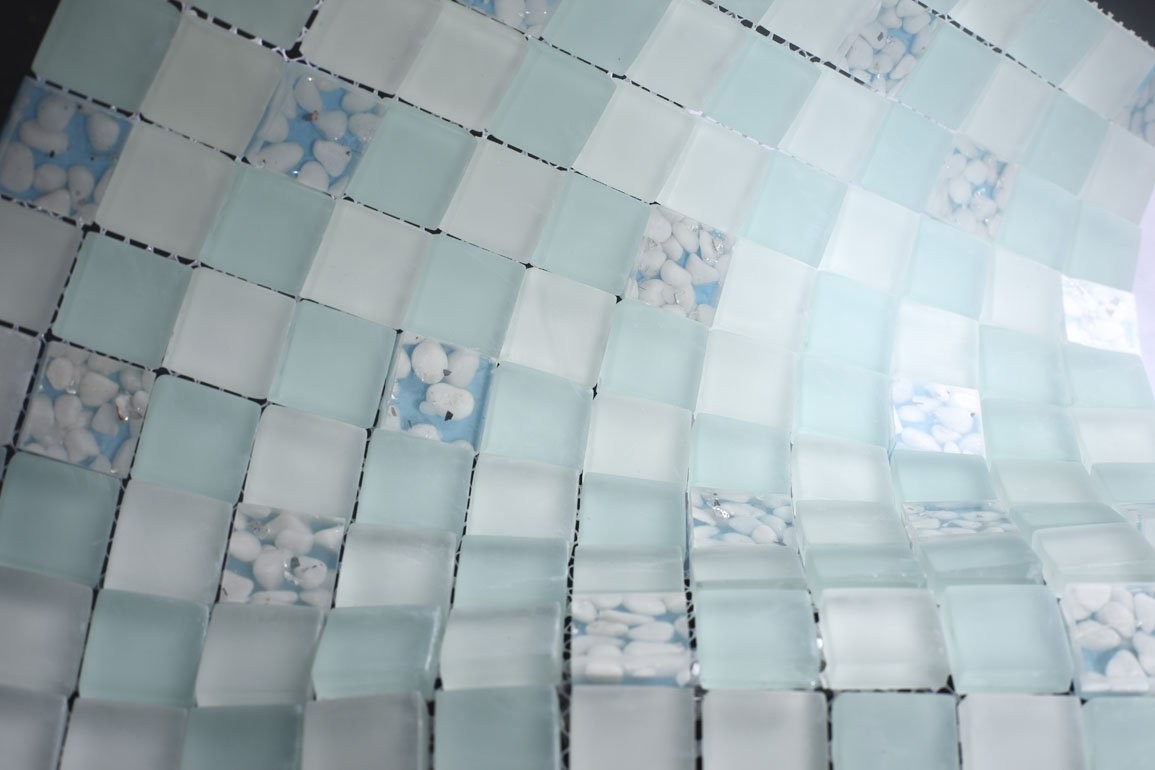 26 Great Ideas About Sea Glass Bathroom Tile 2021