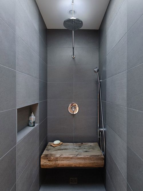 35 Stunning Ideas For The Slate Grey Bathroom Tiles In Your Home 2019