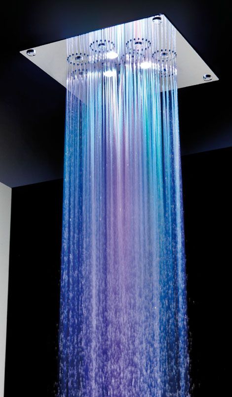 35 stunning LED bathroom tile lights ideas