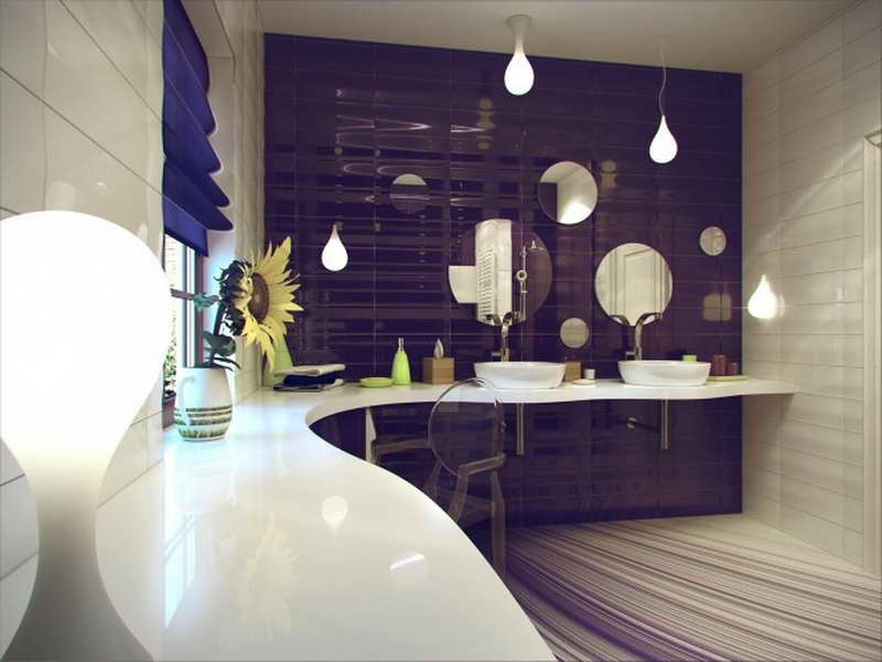 Awesome-Bathrooms-Designs-with-Unique-Hanglamp-Astonishing