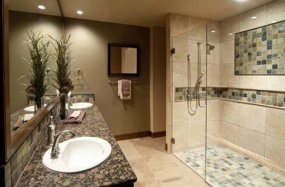 Bathroom-Remodeling-Trends-With-Tile-Decor-On-Wall-And-Indoor-Plants