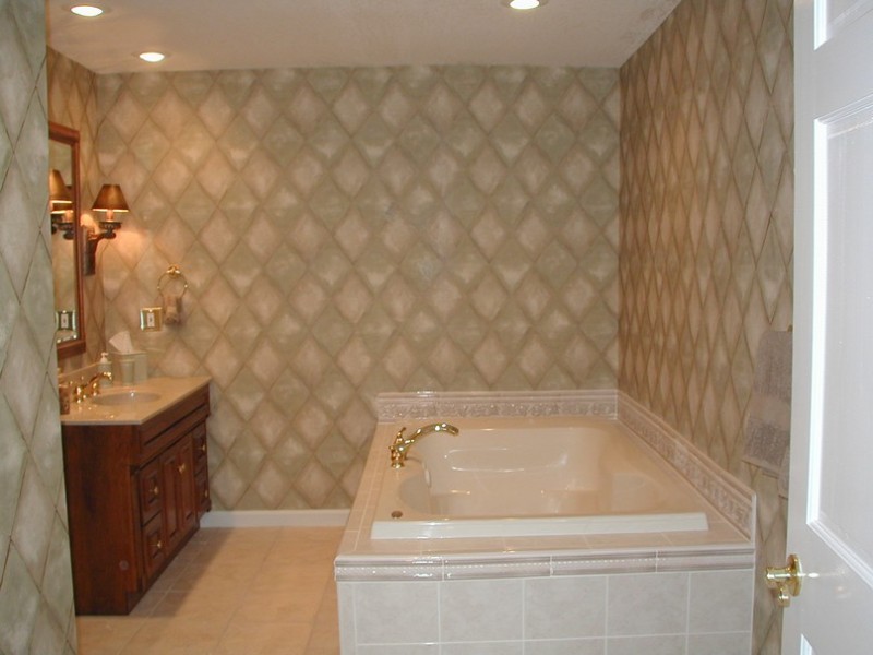 Classic-Bathroom-Tile-Designs-with-Unique-Lighting-800x600
